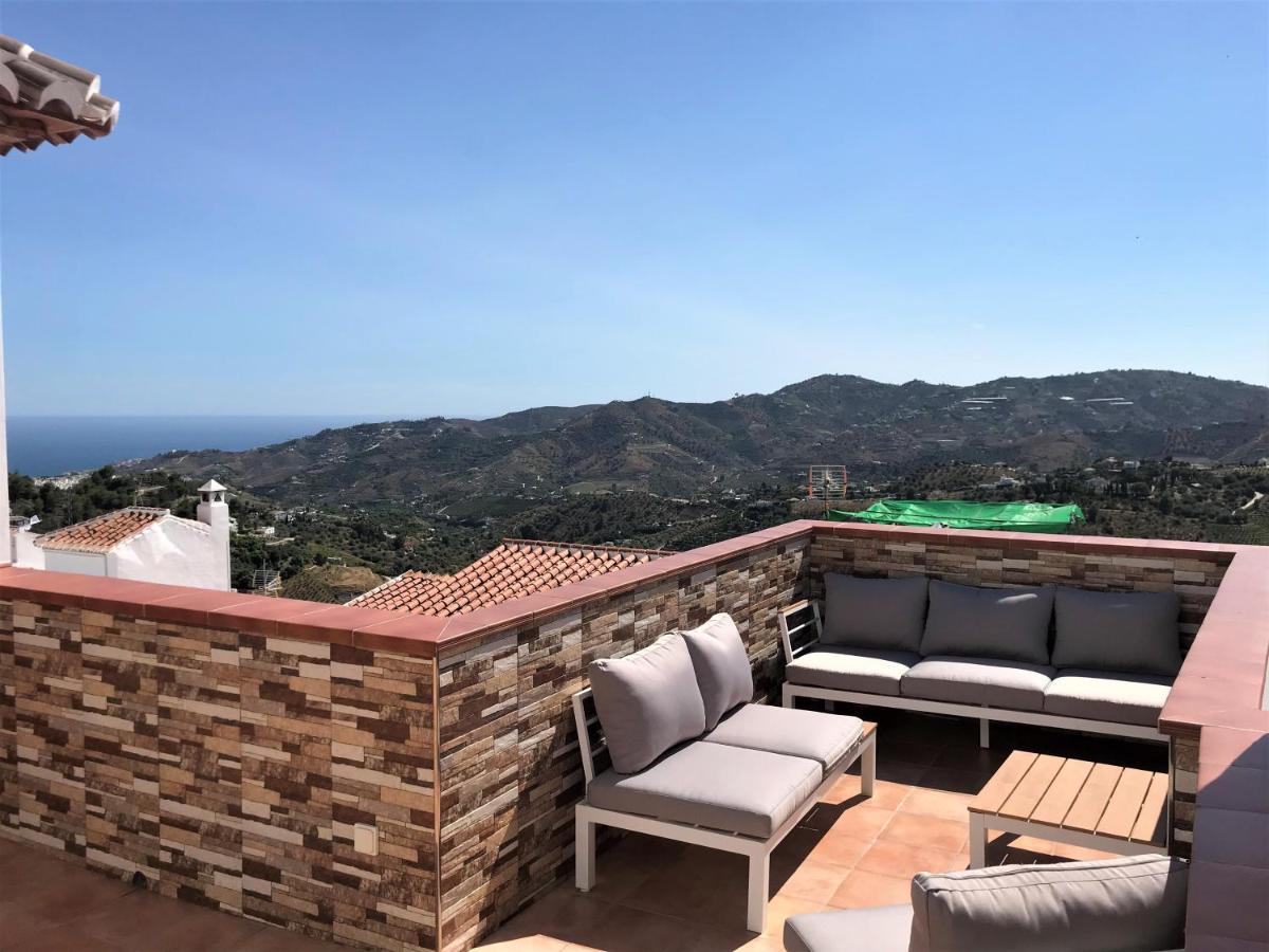 Leyre'S House - Terrace & Sun Villa Frigiliana Exterior foto